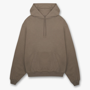 Sudadera con capucha de gran tamaño bordada de algodón 100% de peso pesado personalizada para hombre, sudadera térmica, ropa de calle, chaqueta de invierno con capucha - Product Image 4