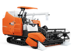Cosechadora de Arroz de 108 HP Kubota DC-108X con Orugas de Goma, Máquina Diésel para Cosechar Granos, Ideal para Campos de Arroz Grandes y Uso en Zonas Húmedas - Product Image 1