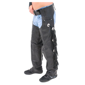 Chaparreras de Cuero Premium Duraderas, Transpirables y Resistentes al Viento para Hombre - Elegantes para Uso Diario al Aire Libre, Ajuste Cómodo - Product Image 6