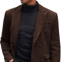 Manteau classique pour homme - Duvet de canard gris de haute qualité, écologique, 65 % de duvet, avec garniture en fourrure respirante à séchage rapide, personnalisable