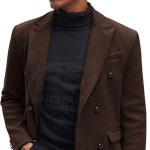 <b>Men</b> <b>Long</b> Coat Fashion Classic Office <b>Overcoat</b> <b>Men</b> <b>Long</b> Coat Elegant Thick <b>Wool</b> Blend Outerwear <b>Men</b> <b>Long</b> Coat - Product Image 6