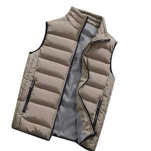 Gilet en polaire de laine imperméable coupe-vent respirant pour homme Veste sans manches décontractée élégante Grande taille Puffer - Product Image 5