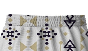 Shorts pour hommes en toile solide à taille élastique décontractée, personnalisables avec votre propre logo, sublimation, séchage rapide, respirant, haute qualité, 100% polyester - Product Image 5