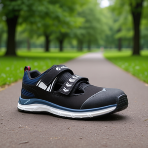 Sandalias de Seguridad Jetstream Impulse Low Fitness, Microfibra, Talla 43, Negro/Azul - Product Image 3