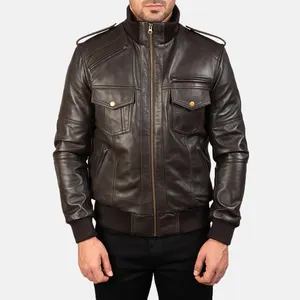 High Quality Men Leather Jacket Pakistan Made Top Product Leather Jacket For Men In Best Price