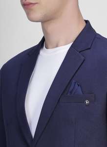 Abrigo de Invierno Azul Tinta para Hombre de Calidad de Exportación con Forro Interior Suave, Diseño Cómodo para Uso Diario, Disponible a Precio de Descuento - Product Image 3