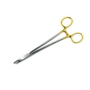 TC Olsen Hegar Soporte de Aguja Fórceps de Carburo de Tungsteno Quirúrgico Dental 14 cm Acero Inoxidable Aceptar Servicios OEM - Product Image 5