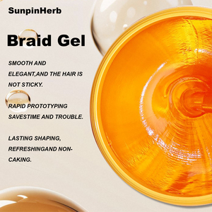 Gel Fijador Orgánico SUNPINHERB para Peinados con Trenzas, Cabello Rizado y Extensiones, Control de Frizz - Product Image 3