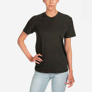 Camiseta Unisex 60% Algodón Peinado 40% Poliéster Cuello Redondo con Ribete en los Hombros - Product Image 4