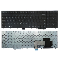 Clavier d'ordinateur portable PC pour Lenovo ThinkPad Edge E531 L545 W550 W541 T550 T540 T540P L540 noir avec bâton de pointage nouveau clavier américain