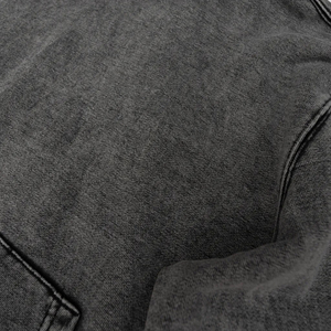 Fabricant d'usine taille adulte lâche hommes sweats à capuche thermiques vêtements d'extérieur mode hiver décontracté respirant lavage à l'acide sweats à capuche - Product Image 5