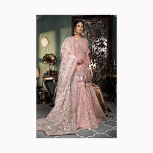 2024 Pakistan Designer Punjabi Lehenga Choli Salwar Kameez Party Wear Eid Collection Robe - Product Image 5