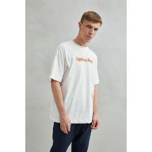 Unisex cattura la bellezza Oversize t-shirt 100% cotone con Design montano e paesaggistico per gli uomini - Product Image 4
