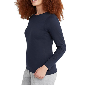 Nouvelle arrivée de t-shirts décontractés pour femmes Nouveau design Meilleure vente de t-shirts pour femmes Concevez votre propre logo t-shirts pour femmes - Product Image 4