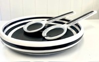 Utensilios para Ensalada de Resina Artizon Studio de Alta Calidad, Servidor de Ensalada con Colores y Diseño Personalizados, Apto para Lavavajillas, Microondas y Horno