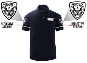 CAMISETA POLO DE SEGURIDAD DE ALGODÓN PERSONALIZABLE, UNIFORME DE GUARDIA DE SEGURIDAD A TARIFA DE FÁBRICA AL POR MAYOR SERVICIO OEM DISPONIBLE - Product Image 3