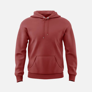 Derniers sweats à capuche avec logo personnalisé de qualité supérieure sweats à capuche d'hiver unis personnalisés en polaire lourde de conception OEM pour hommes - Product Image 3