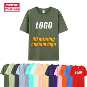 Venta al por mayor personalizado nueva llegada hombres camisetas Puff estampado recortado Boxy camiseta hombres 250Gsm - Product Image 1