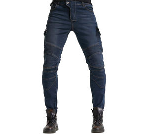 Personalizado Hip Hop algodón personalizado de gran tamaño de peso pesado recto de pierna ancha pantalones vaqueros para los hombres - Product Image 1