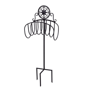 ที่แขวนโลหะรีลท่อน้ำของตกแต่งสวนกลางแจ้งชั้นเก็บของ - Product Image 4