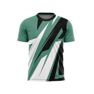 T-shirts de sublimation de style différent pour hommes Top pull de haute qualité en plein air hommes Sublimation t-shirt respirant séchage rapide - Product Image 1