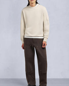 Sweat à capuche à col rond surdimensionné léger et unique pour hommes Sweat à capuche amovible confortable de qualité supérieure avec logo personnalisé - Product Image 3