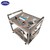 Pompe de surpression à air comprimé pour le récupération et le remplissage de réfrigérant liquide pour R22 R134a R407C
