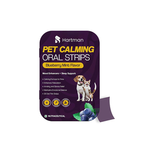 Alivia la ansiedad y el estrés de tu mascota durante viajes, fuegos artificiales o visitas al veterinario con tiras orales calmantes de extracto natural. - Product Image 4