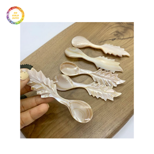 Cuillère en nacre intemporelle-élégante, durable et économique - Product Image 3