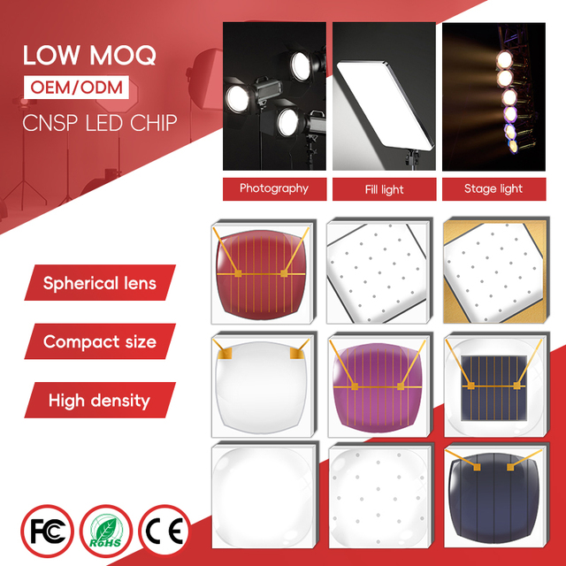 2W High Power IR LED Chip for Night Vision Camera Security Lighting 800-810nm 280-380mW Output 1000mA