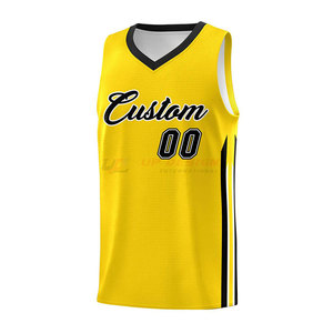 Factory Best Quality <b>Stitched</b> Custom Design Breathable Short Sleeve Basketball Jersey with Customizable Logo and Team Style - Product Image 2