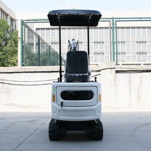 Mini-excavatrice de 1 tonne, 8,6 kW, excavatrice hydraulique compacte sur chenilles, petite machine de construction avec godet À VENDRE - Product Image 3