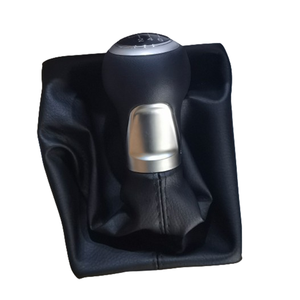 Perilla de cambio de marchas automática de PU apta para <span class=keywords><strong>AUDI</strong></span> <span class=keywords><strong>A4</strong></span> A5 B8 Q5 <span class=keywords><strong>s</strong></span>-<span class=keywords><strong>line</strong></span> con perilla cubierta de la manija engranaje konb - Product Image 3
