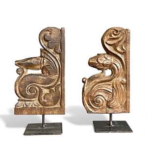 Soporte Rústico Hecho a Mano con un Patrón Único 'Float' - Product Image 1