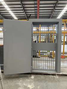 Puerta de Seguridad de Acero Sólido con Rejilla y Cerradura de Combinación S&G y Cerradura de Llave <span class=keywords><strong>Kaba</strong></span> - Product Image 5