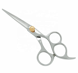 IMANS Hair Cut Barber Shear 3 Anneaux et Repose-doigt Lame en acier inoxydable Poignée en céramique Droitier - Product Image 1