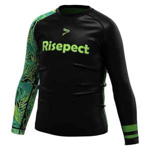 เสื้อแรชการ์ดคุณภาพสูง พิมพ์ลายเทอร์รี่พัฟฟ์ สำหรับเด็ก ขายส่ง - Product Image 1
