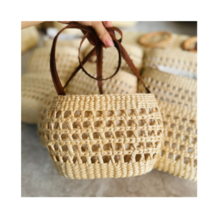 PRECIO DE FABRICA MODA DE BOLSO DE PAJA NATURAL DE VIETNAM - Product Image 4