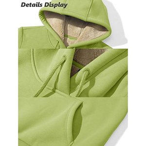 Vente en gros sweat-shirt à capuche court unisexe hommes bouffantes imprimé blanc femmes crop top à capuche personnalisé sweats à capuche courts et ensembles de sweats évasés - Product Image 2