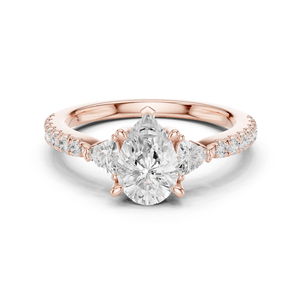 14K Fashion <b>Statement</b> <b>Ring</b> for Girls Modern Style - Product Image 2