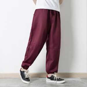 Pantalones Cargo para correr para hombre, pantalones con múltiples bolsillos Harem Sharovary, pantalones de chándal de entrenamiento de Hip Hop, pantalones para hombre - Product Image 5