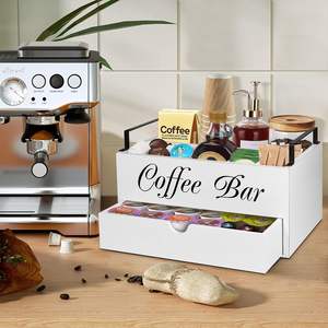 Boîte de décoration intérieure multifonctionnelle en céramique de bambou pour l'organisation de la cuisine Tiroir de rangement des dosettes de café - Product Image 3