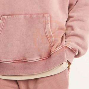 เสื้อฮู้ดซักกรดสำหรับผู้ชายเสื้อมีฮู้ดผ้าซักกรดออกแบบล่าสุด - Product Image 6