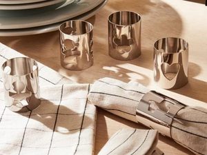 Luxury Silver Napkin <b>Ring</b> With Stainless Steel <b>Cat</b> Butterfly Shape Made of Metal Wood Paper for Parties Weddings New Year - Product Image 5