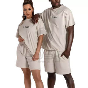 2023 hommes été survêtement en gros Fitness vêtements de sport vêtements de sport hommes décontracté à manches courtes été - Product Image 1