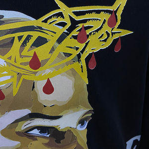 เสื้อยืดแขนสั้นสำหรับผู้ชายเสื้อยืดทรงหลวมเสื้อยืดลำลองปักลายเสื้อยืดกีฬาพิมพ์ลาย DTG สำหรับฤดูร้อน - Product Image 5