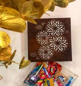 Plateau de chocolat plaqué en bois de vadrouille de luxe vente chaude et de haute qualité - Product Image 5