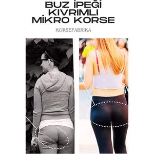 Corset en soie micro glace taille haute pour femmes coupe au laser non scarifiant respirant sans couture-élastique conception Corset culotte - Product Image 6