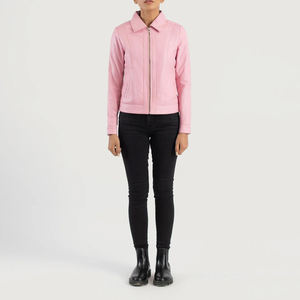 Veste en cuir tendance pour femmes Vêtements d'extérieur à la mode Matériau de qualité supérieure Fournisseur OEM pour les acheteurs mondiaux 2026 - Product Image 3