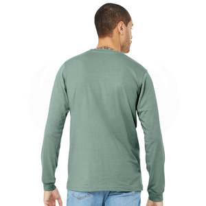<strong>Men's</strong> <strong>Men's</strong> Merino 150 Long Sleeve Boxed <strong>Base</strong> <strong>Layer</strong> Bella + Canvas 3501CVC Unisex CVC Jersey Long-Sleeve T-Shirt - Product Image 6